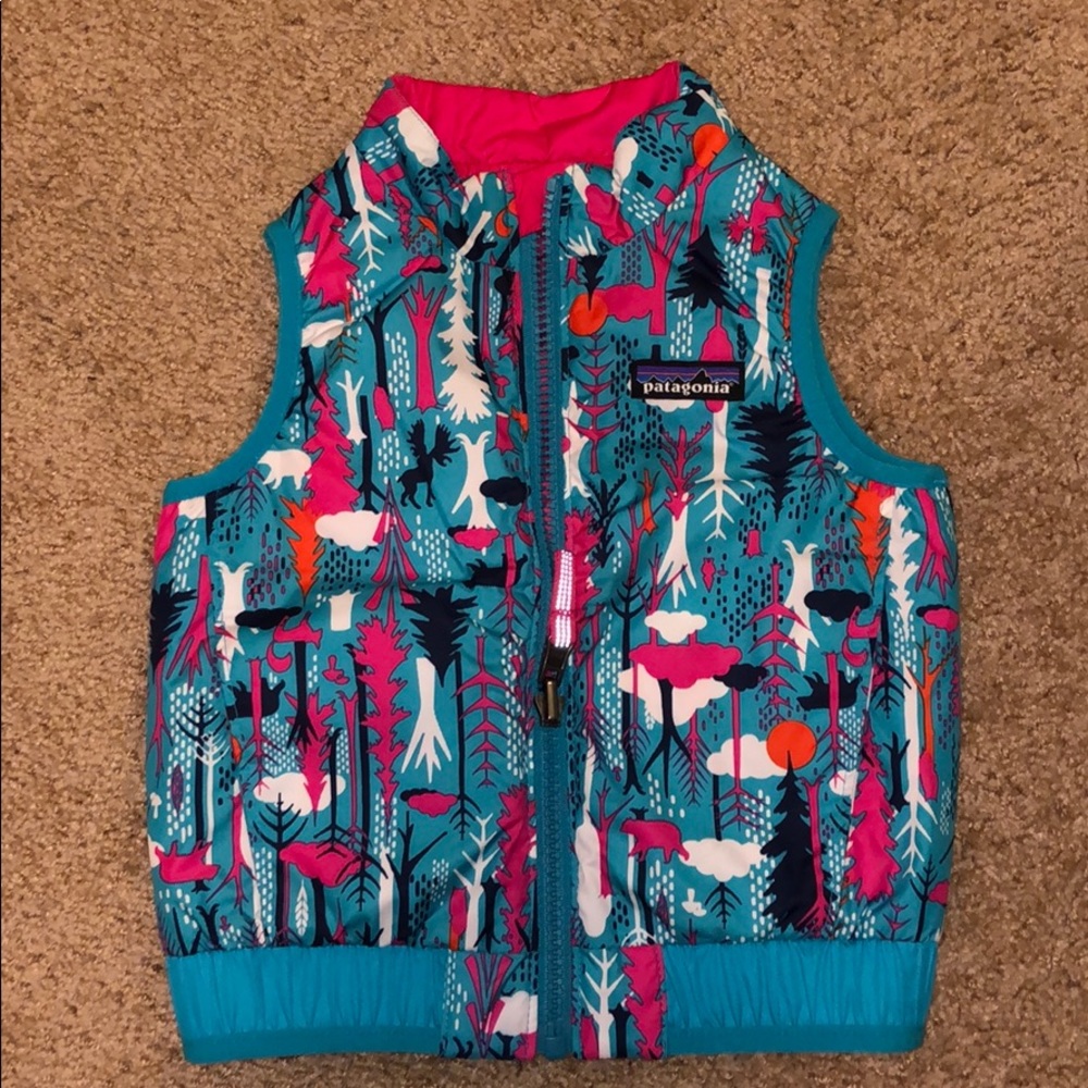 Brand new reversible  toddler PATAGONIA vest